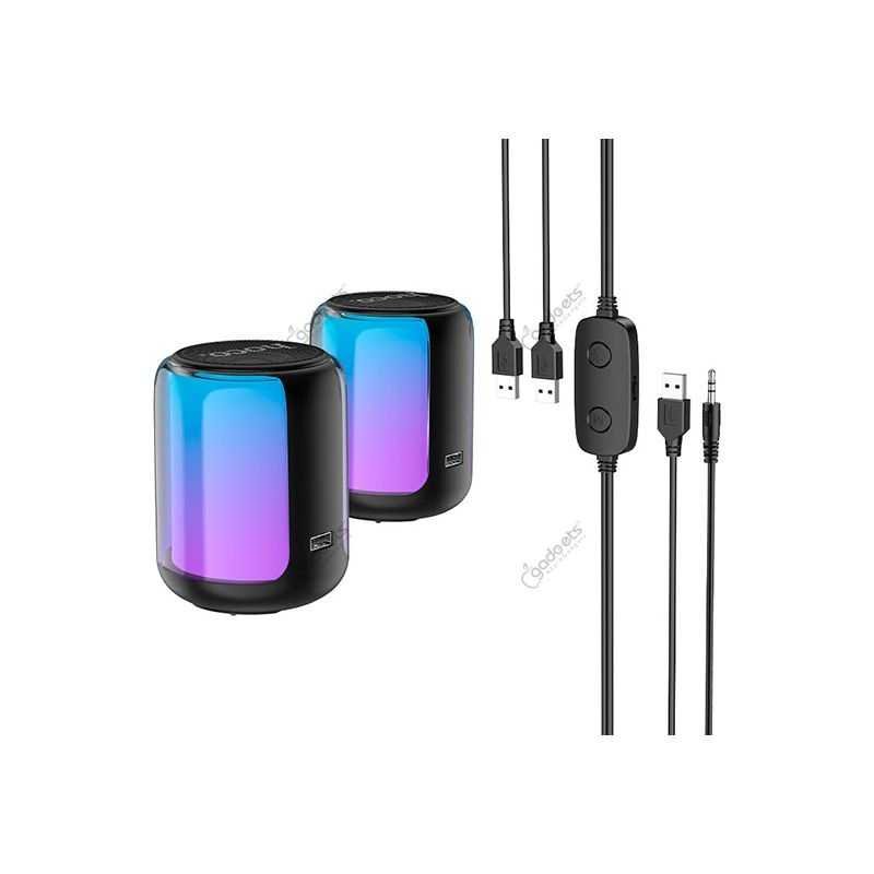 Hoco BS56 Colorful Wireless and wired speakers